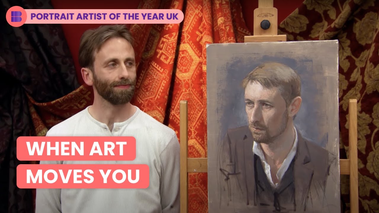 Colm Meaney Moved by Portrait | Portrait Artist of the Year UK