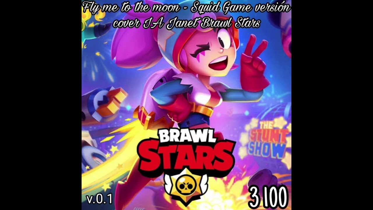 Fly me to the moon - Squid game version - cover AI Janet from Brawl Stars