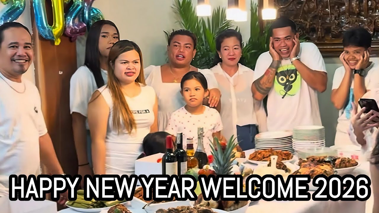 Happy newyear welcome 2026.. anu ang handa nyo? Ang hirap maging OFW 🥰🎉👏