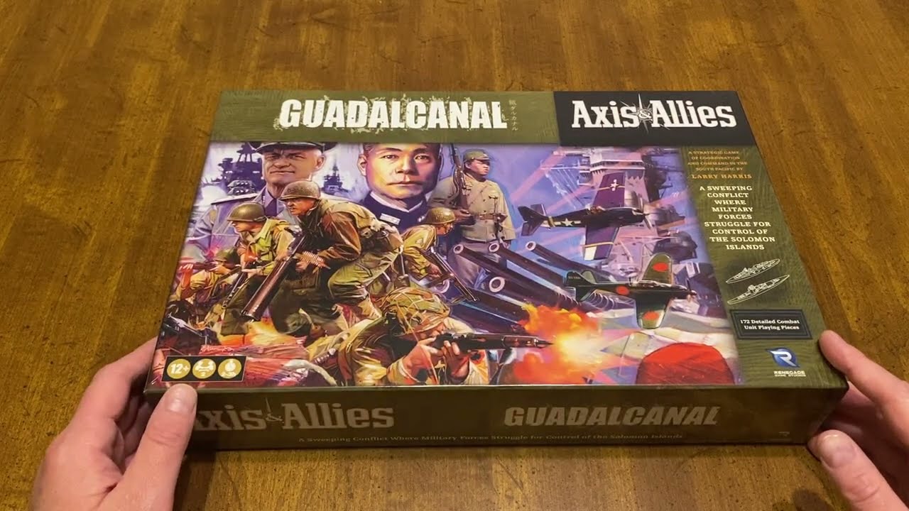 Unboxing, Axis and Allies Guadalcanal!
