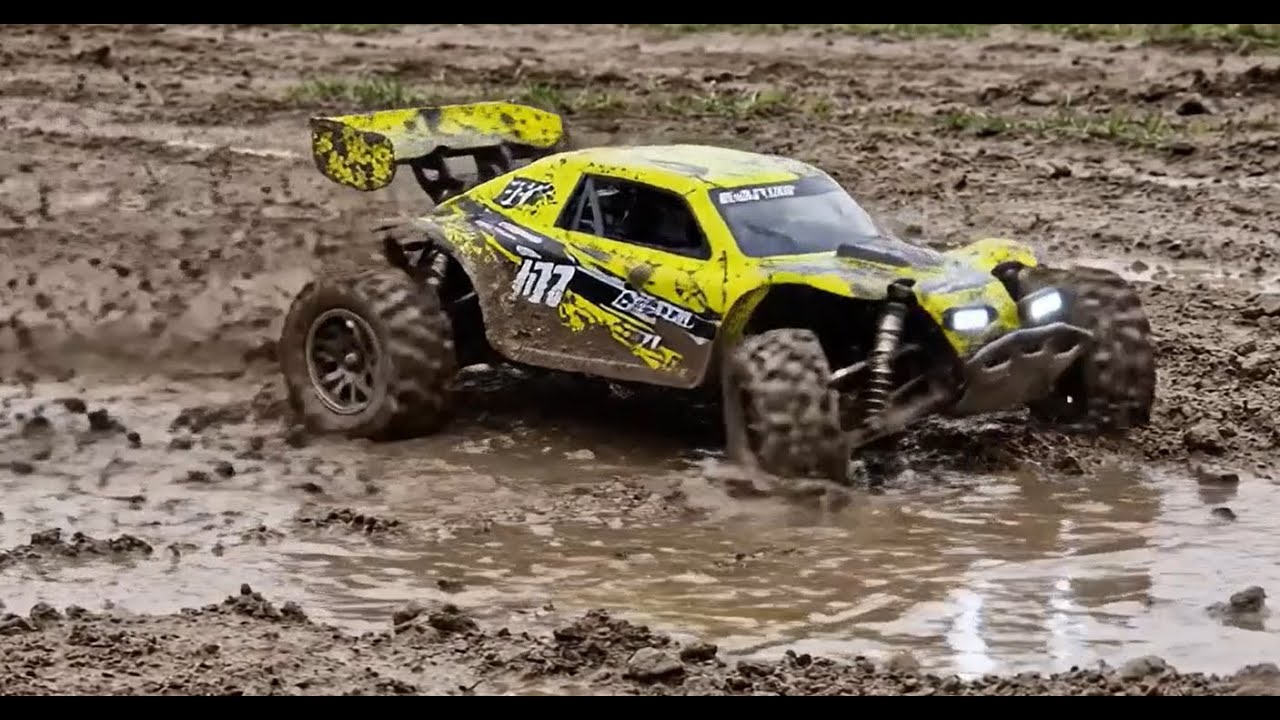 2WD RC Buggy Slippery Soil Drift Challenge – Wild Rear-Wheel Slides