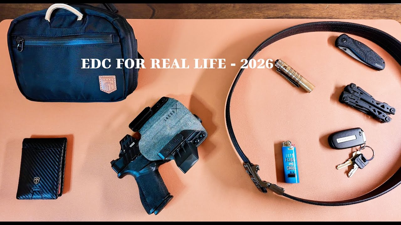 My 2026 Everyday Carry (EDC) | Dynamite Noir #edc #everyday #incogx #airsoft #koreessentials