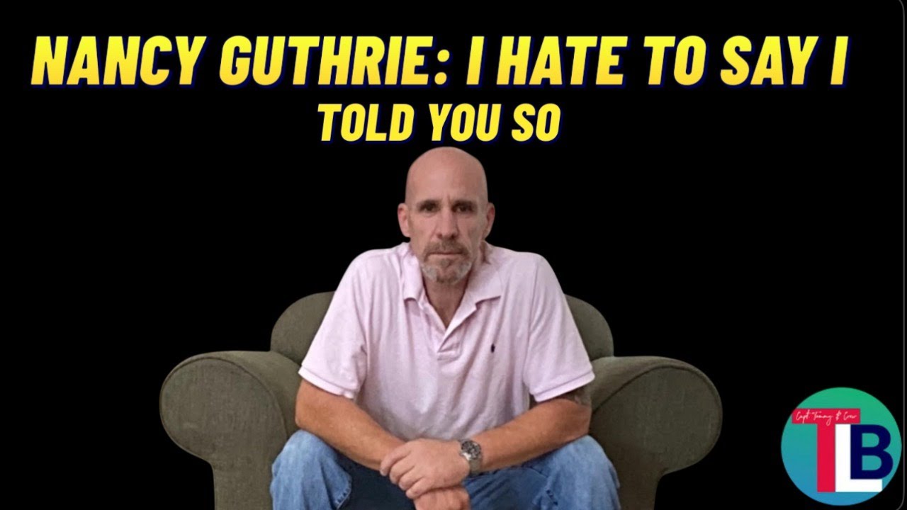 Nancy Guthrie: I Got Tons of News