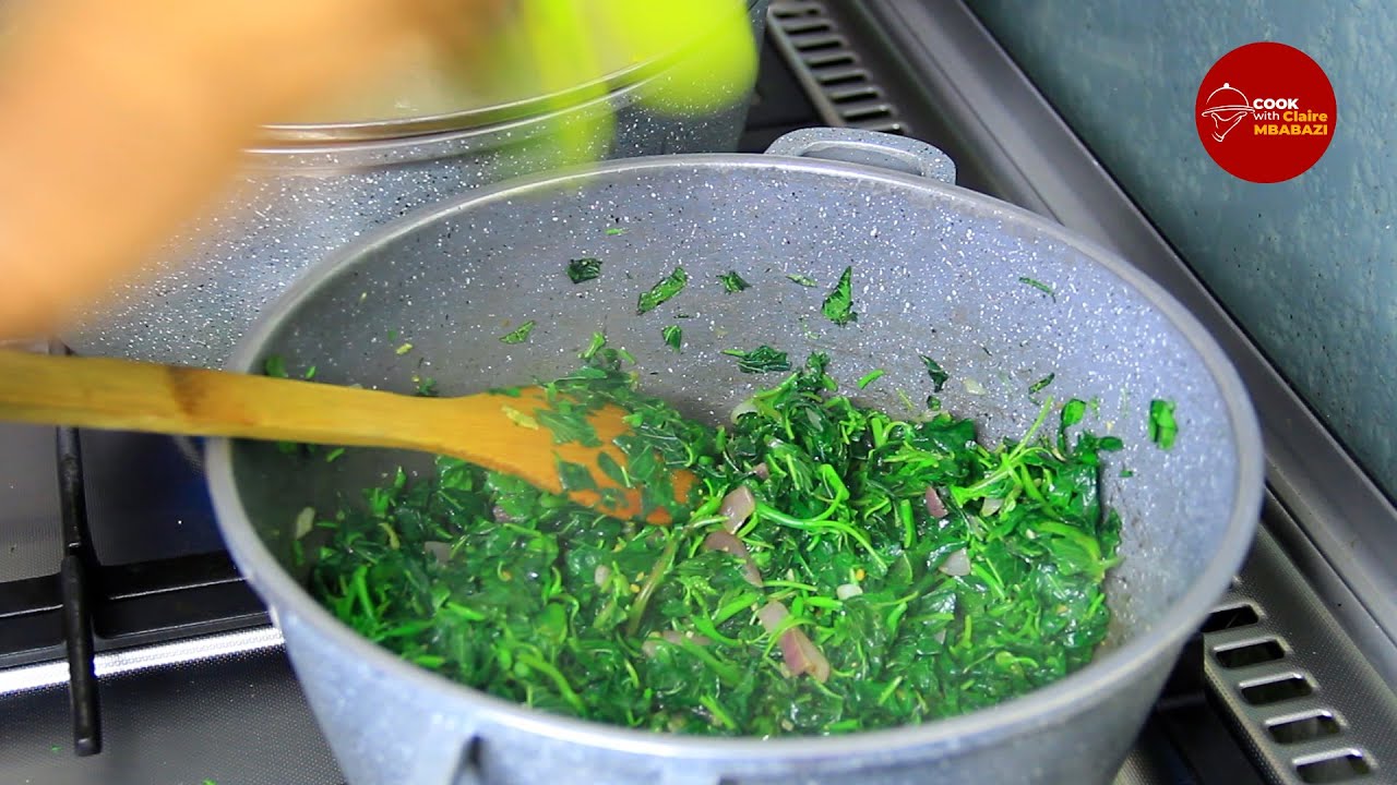 Uko bateka imboga za dodo zumutse zikaryoha cyane😋👏//Imbwija zumutse/ african vegetable