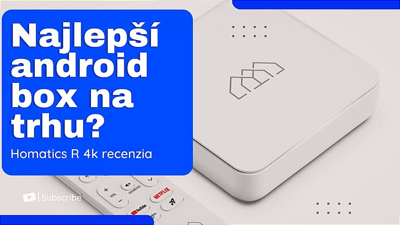 Homatics R 4K - Zabudnite na Smart TV, toto je iný level!  Výkonný Android v teste.