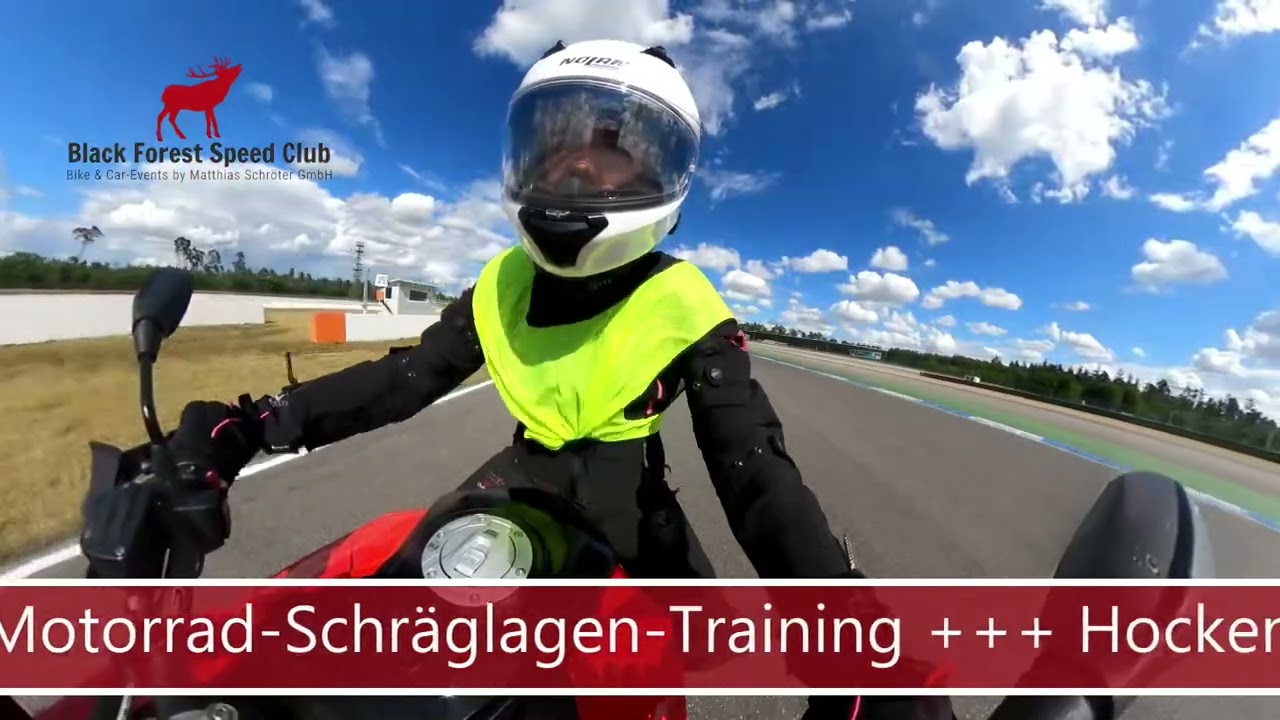 Schräglagen-Training Hockenheimring Black Forest Speed Club 2022