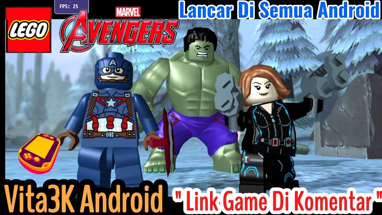 Lego Marvel's Avengers Vita3K Android | Download+Settingan Paling lancar Di Semua Android