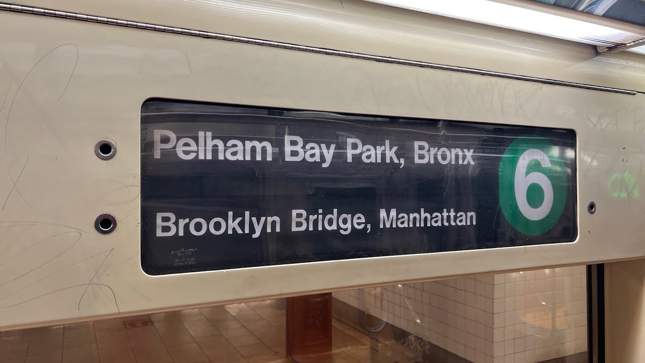 R62A (6) Local Train Ride from Brooklyn Bridge City Hall to Pelham Bay Park.