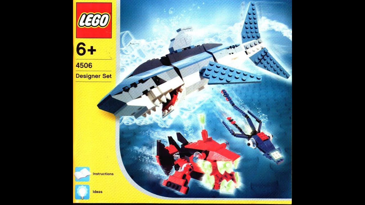 4506 Instrucciones para LEGO Depredadores de aguas profundas