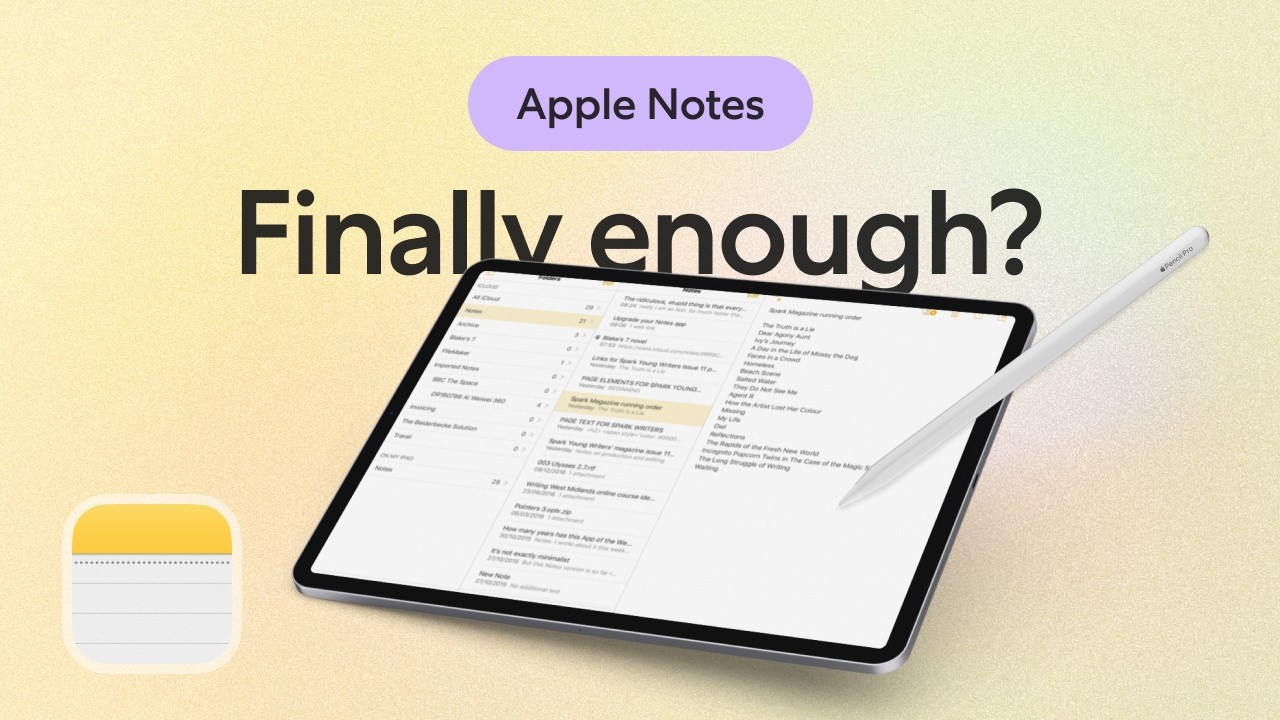 Apple Notes лучше, чем вы думаете (Обзор Apple Notes 2026)