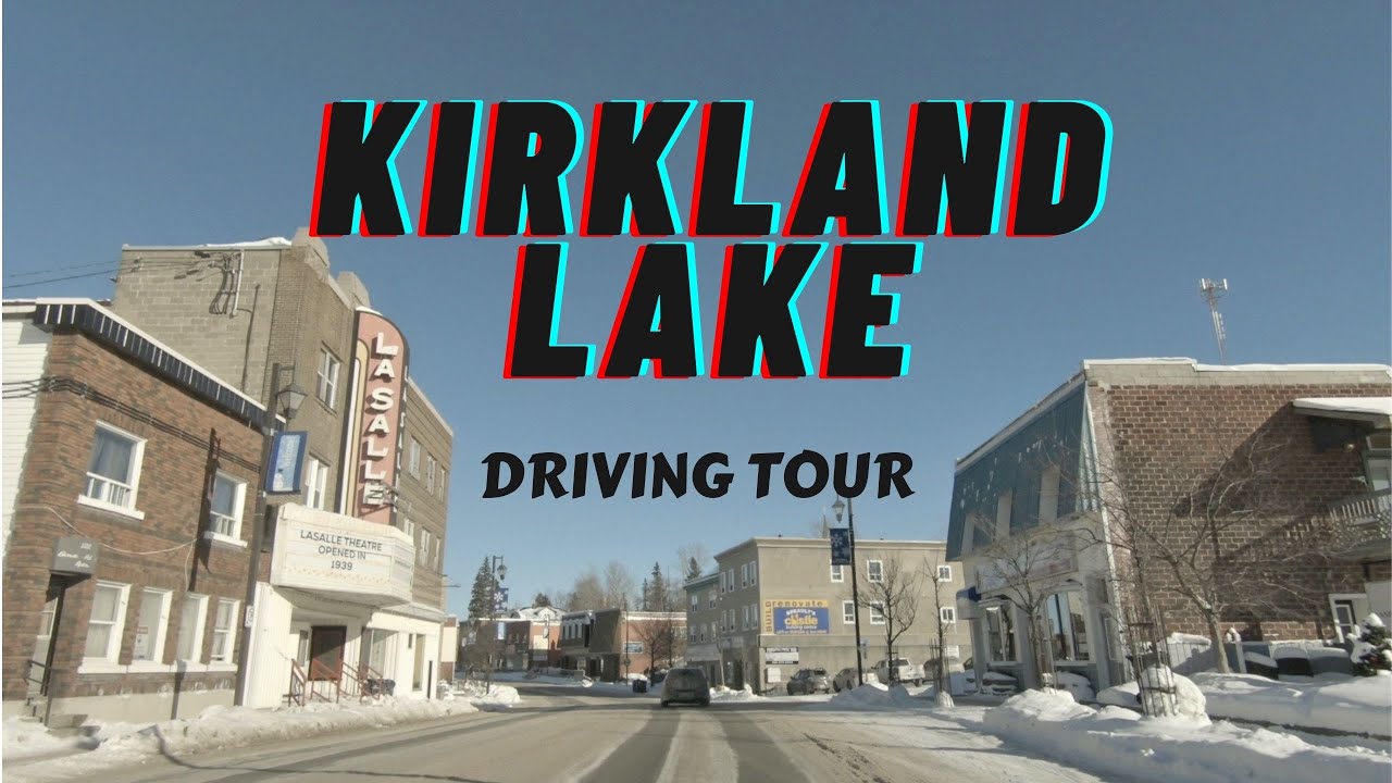 Driving Through Kirkland Lake