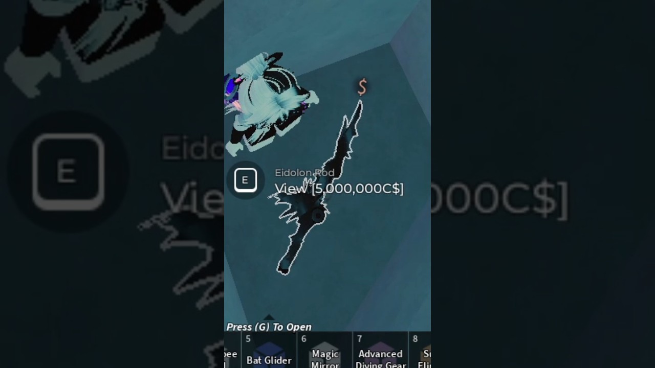 Eidolon Rod  #roblox #fisch
