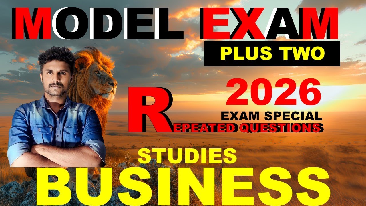 PLUS TWO BUSINESS STUDIES MODEL EXAM 2026 