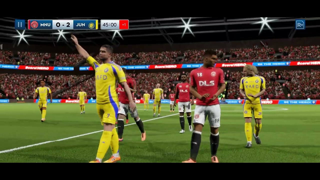 DLS26 JUNIOR FC 3 - 0 MANCHESTER U [ LEGENDARY DIVISION 15 OF 15 ]