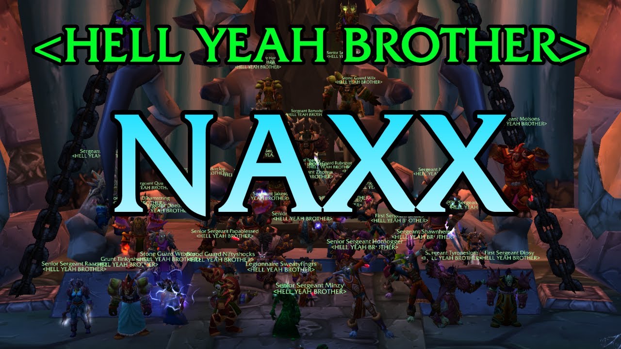 Naxxramas Full Clear No World Buffs (WoW Classic) HYB Earthfury