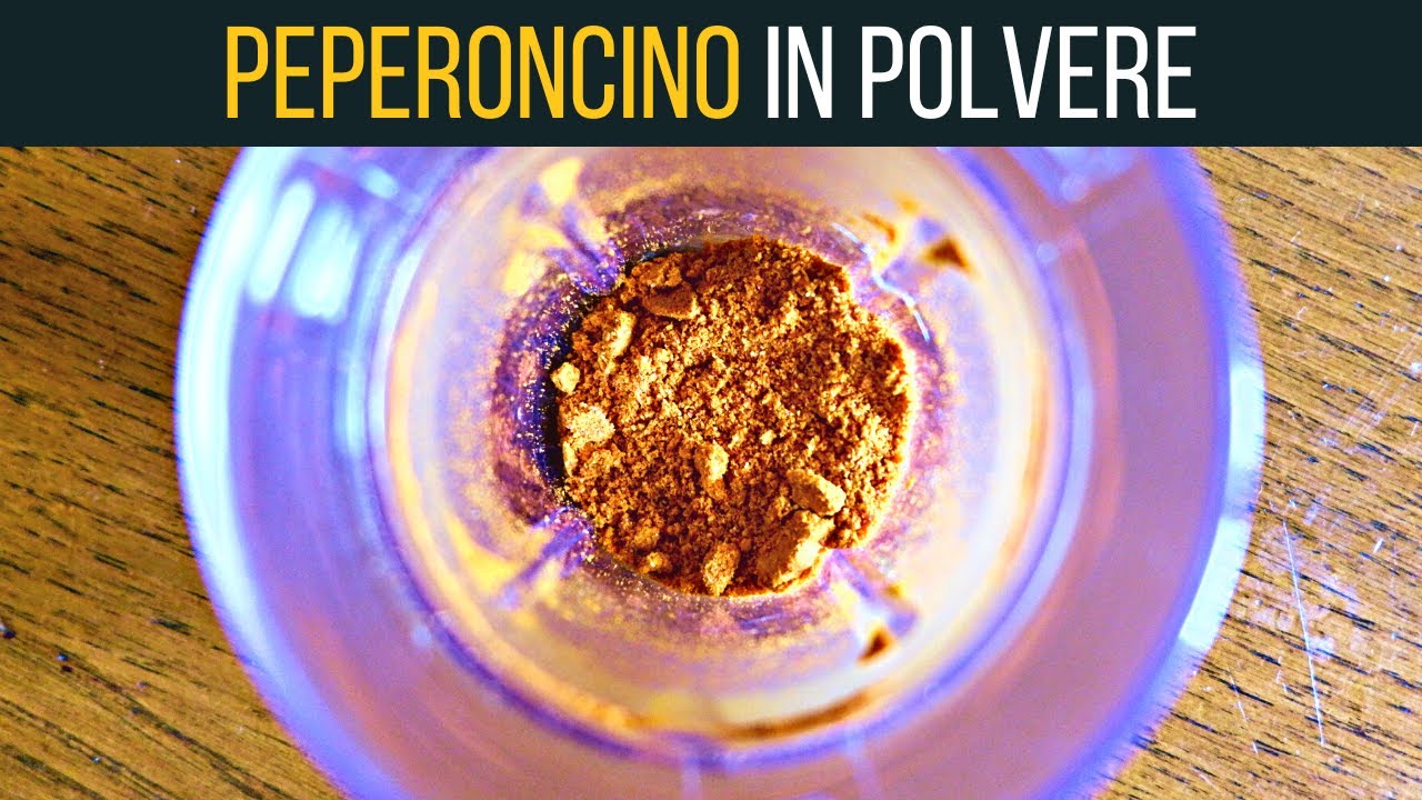 Come fare il peperoncino 🌶 in polvere | Food Stories