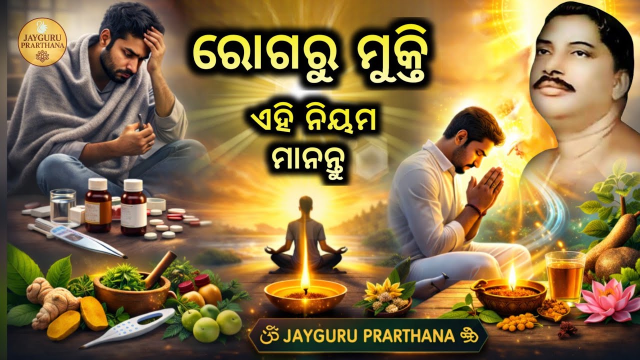 ରୋଗରୁ ମୁକ୍ତି ପାଇଁ ଏହି ନିୟମ ମାନନ୍ତୁ | jayguru prarthana