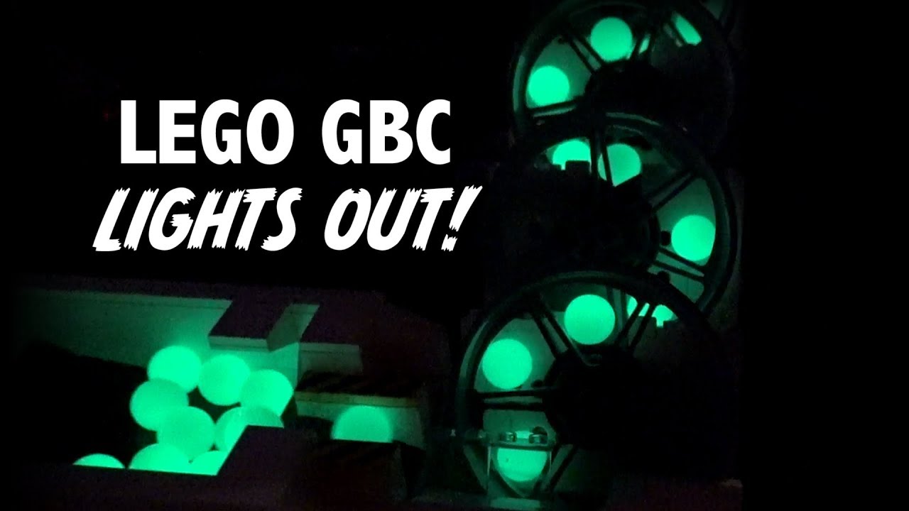 LEGO Great Ball Contraption at Night | BrickFair Virginia 2019