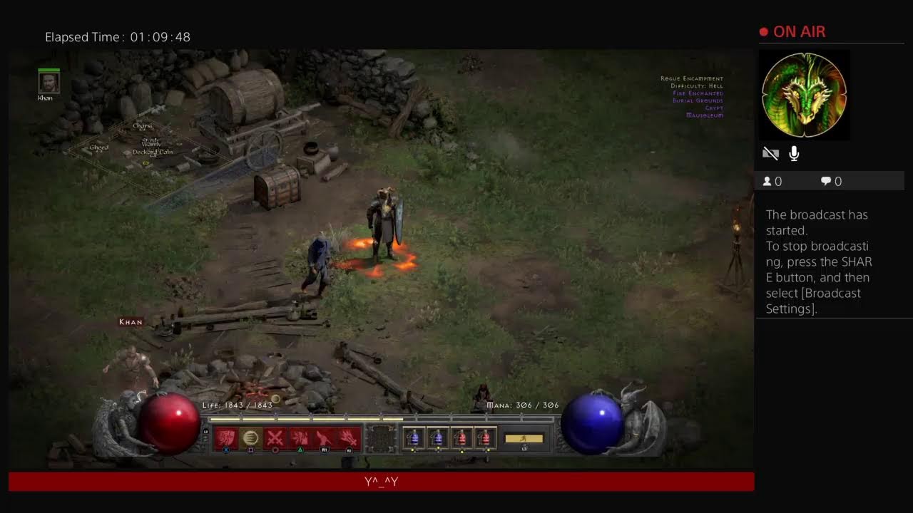 Diablo 2  live hell