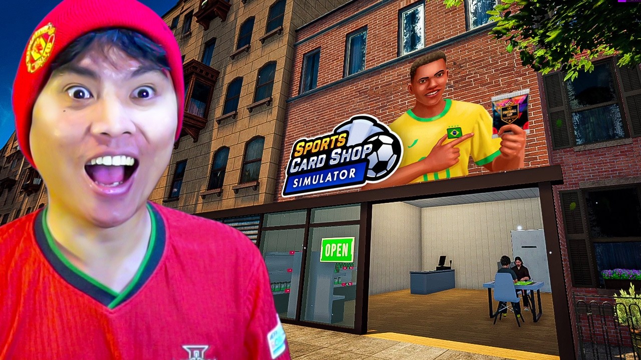 Aku Nyobain game Sports Card Shop Simulator! Seru kali wak