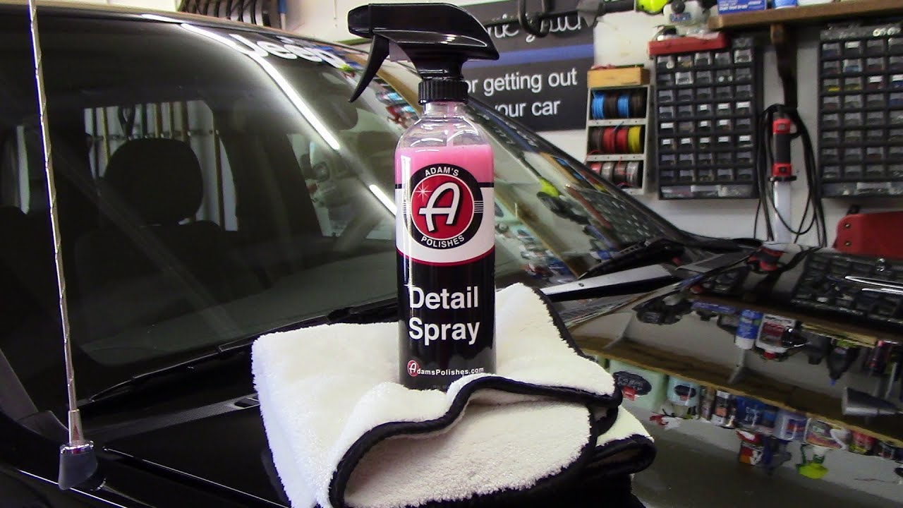 Adam's Polishes Detail Spray Review and a Special Guest Stops By!