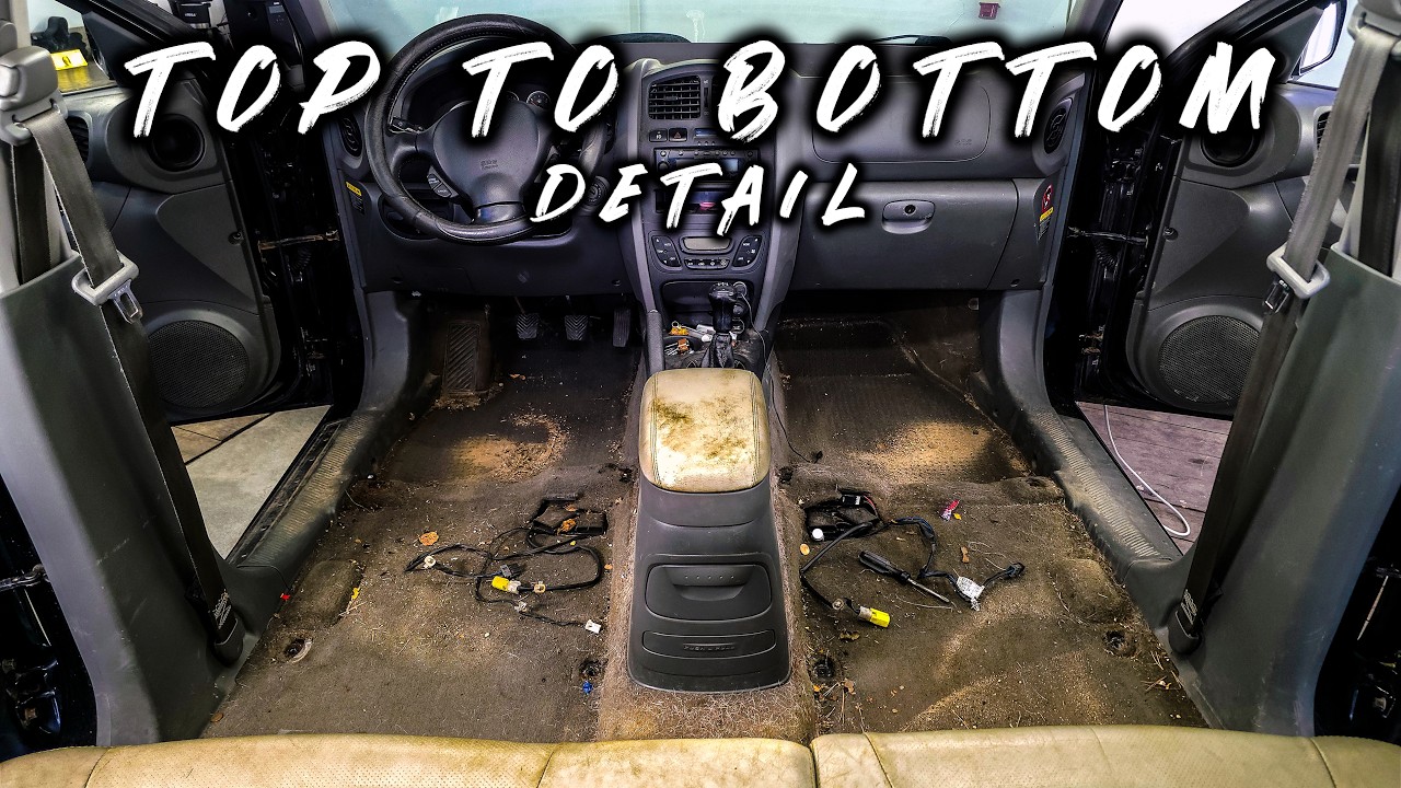 First on YouTube! REAL Top to Bottom Car Interior Detailing / ASMR &bull; No AI
