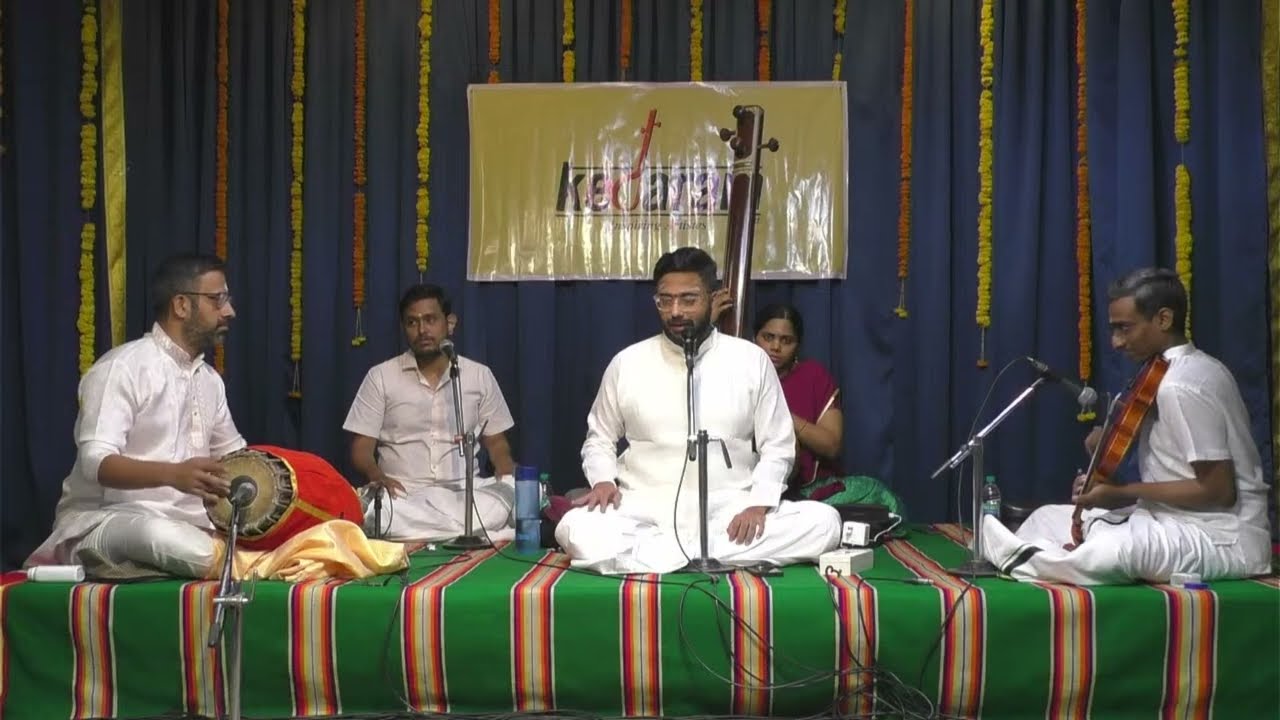 Vidwan K. Bharat Sundar - Kedaram - Concert Dedicated to Sri N.V.Subramaniam - On 21.9.2024  6.15pm.