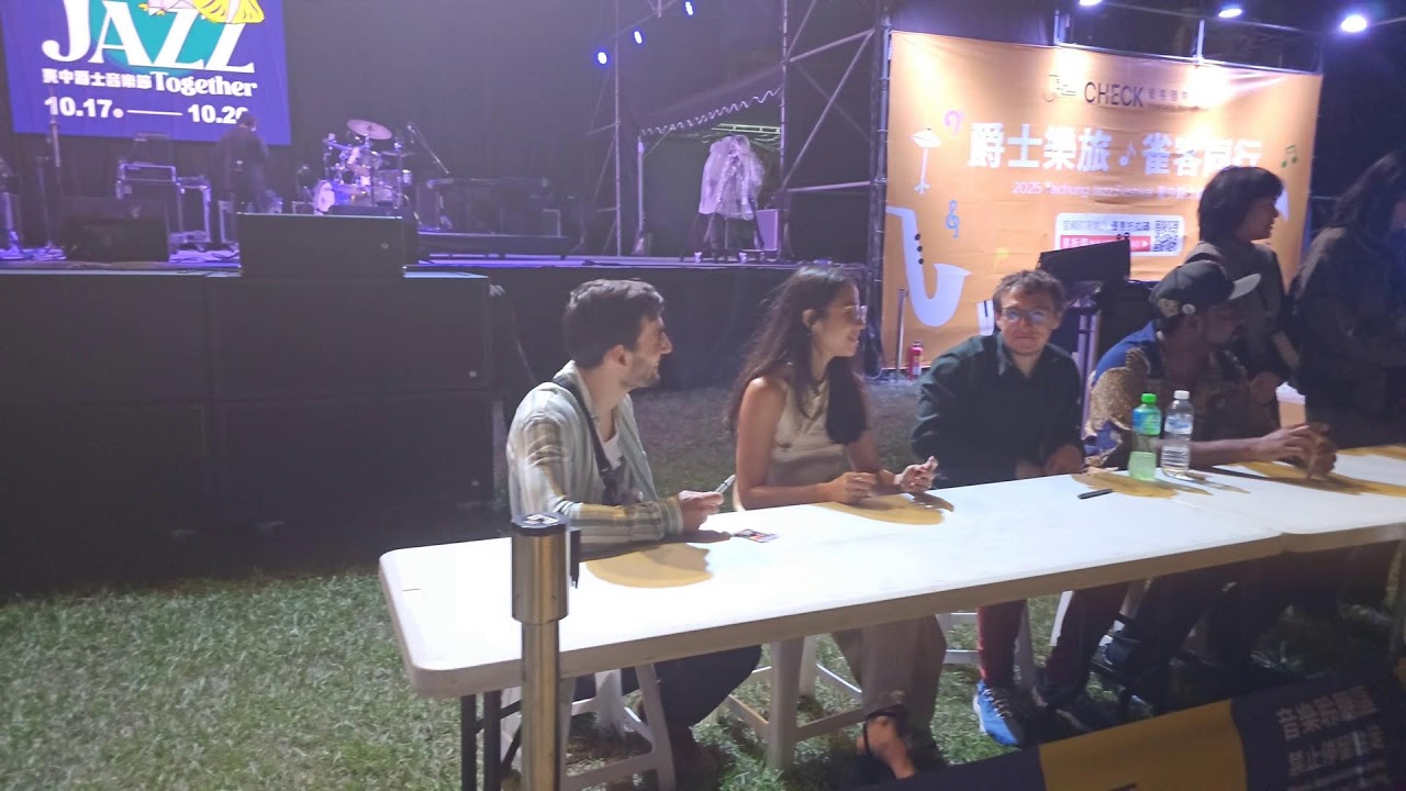 2025台中爵士音樂節TAICHUNG JAZZ FESTIVAL10月22日Herak｜Bulatkin＆張婷雅四重奏#台網TNTV中網CTTV華網TVTV中華網TVCS陸視MLTV民網TVPS」