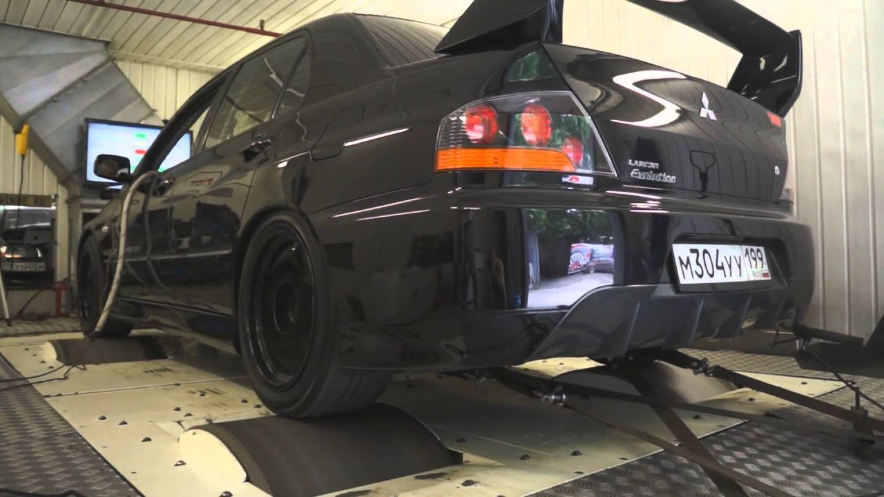 Mitsubishi EVO9 Dyno Stand 445HP/552NM