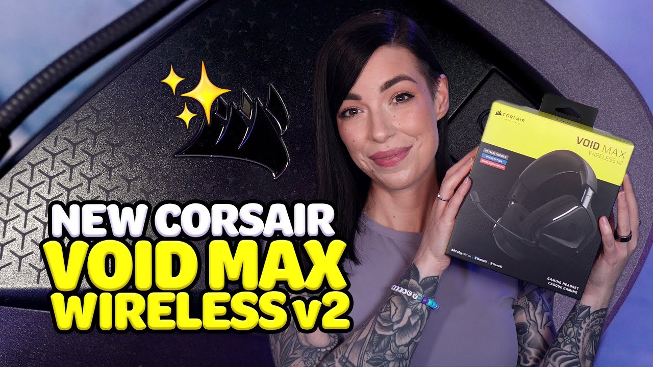 Чем отличается Corsair Void MAX Wireless v2?