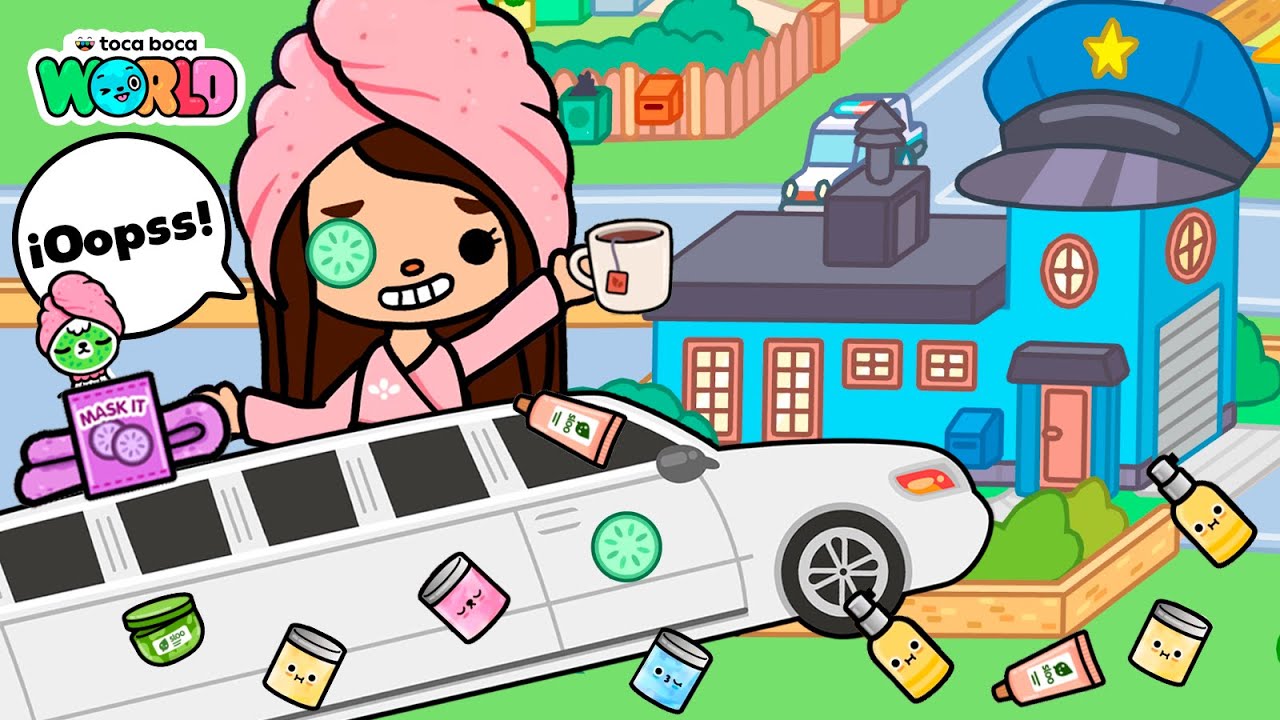 🚓💄 ¡De la Limusina al Spa y del Spa a la Cárcel! | Luna Forever en Toca Boca Life World 🤯✨