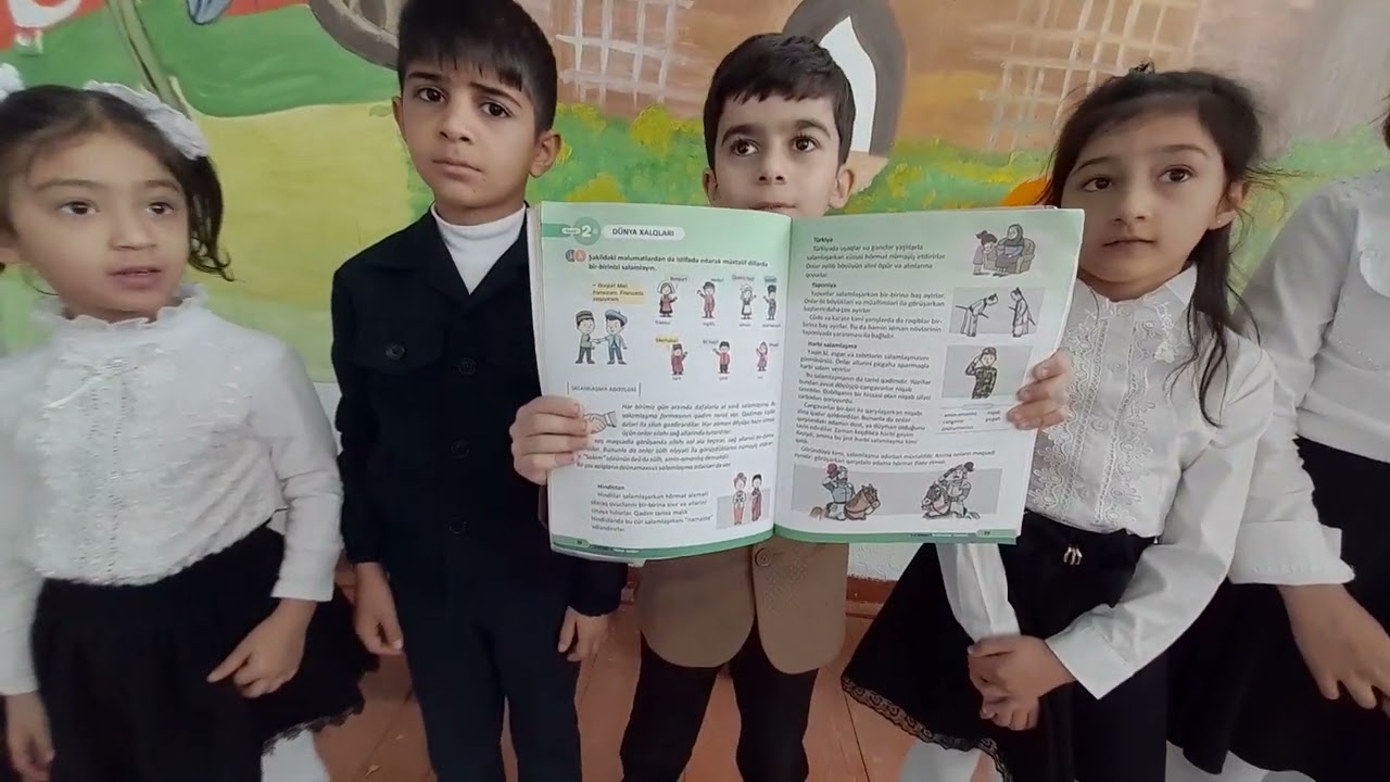 Bugünkü Azərbaycan  dili  dərsimiz .Salamlaşma adətləri .Sərbəst dərsimiz .