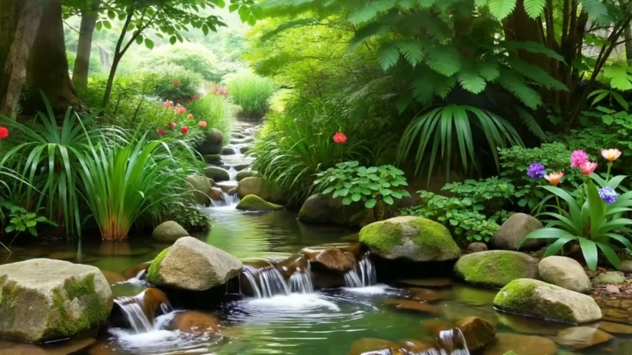 Calming Nature Sounds: River & Birds for Deep Sleep 🌊🐦 Relaxing Sleep Ambience