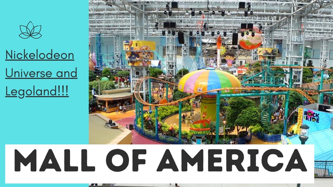 MALL OF AMERICA ROLLER COASTER - (NICKELODEON UNIVERSE WITH KIDS!)