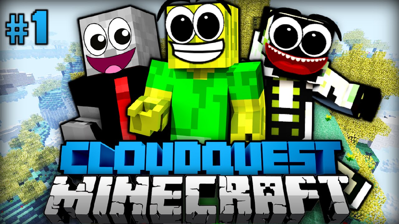 Ein CHAOTISCHES ABENTEUER!! - Minecraft Cloudquest #01 [Deutsch/HD]