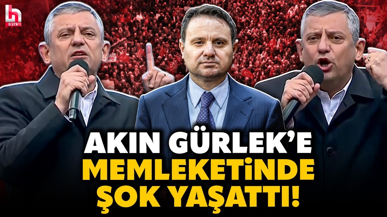 Bu s&ouml;zler Akın G&uuml;rlek'in hafızasından &ccedil;ıkmayacak! &Ouml;zg&uuml;r &Ouml;zel neler dedi neler! Meydan ayağa kalktı!