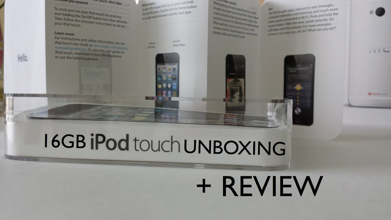 Apple iPod Touch 16GB 5th Generation Unboxing and Review ($229 Mid 2013)