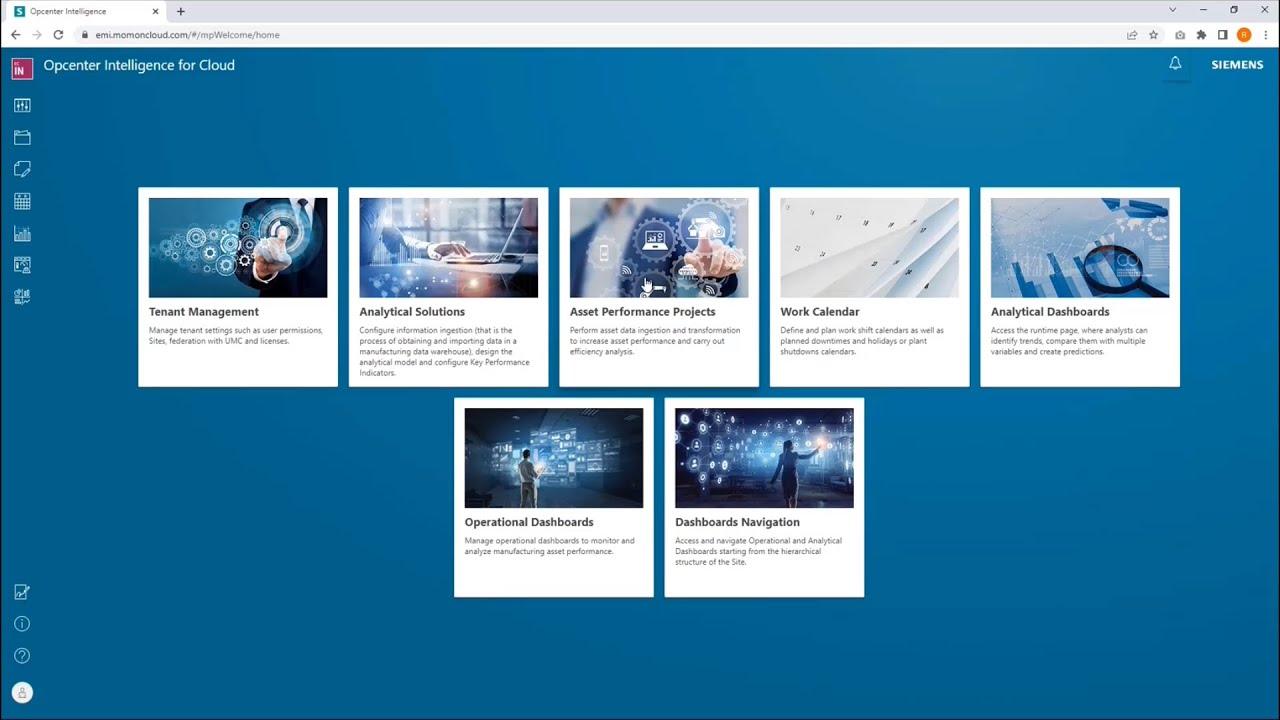 Opcenter Intelligence Tour