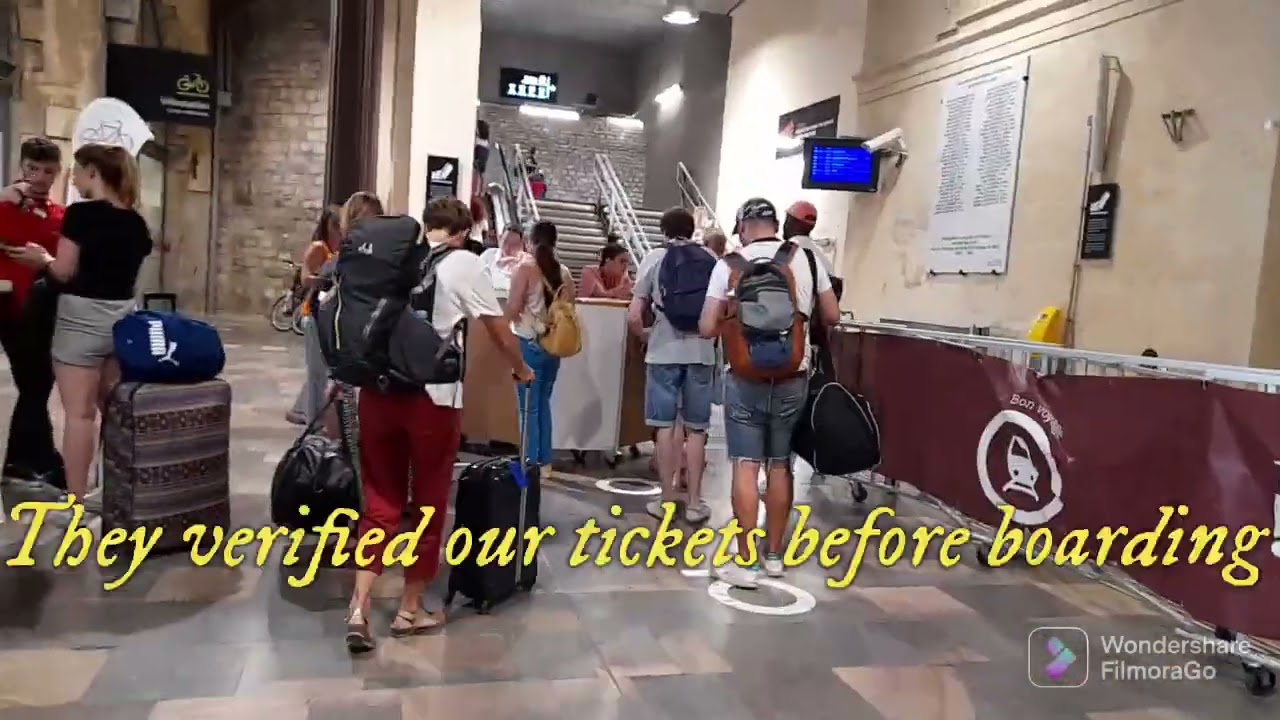 Gare de N&icirc;mes / TGV Sncf-Oui to Paris Gare de Lyon