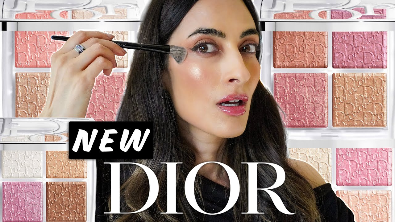 Сравнение 4 палеток! DIOR Backstage Glow Maximizer Quads