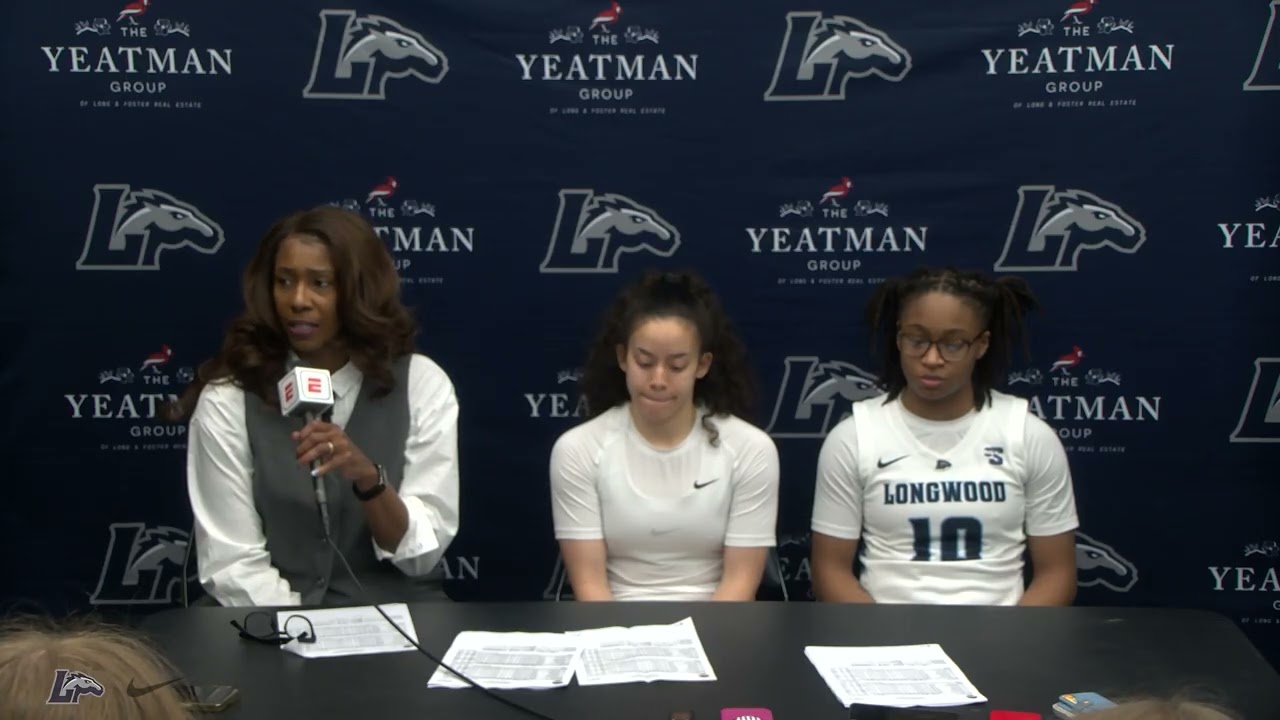 Interviews (WBB): Postgame Press Conference vs Gardner Webb: Erika, Jasmine Peaks, and Malea Brown