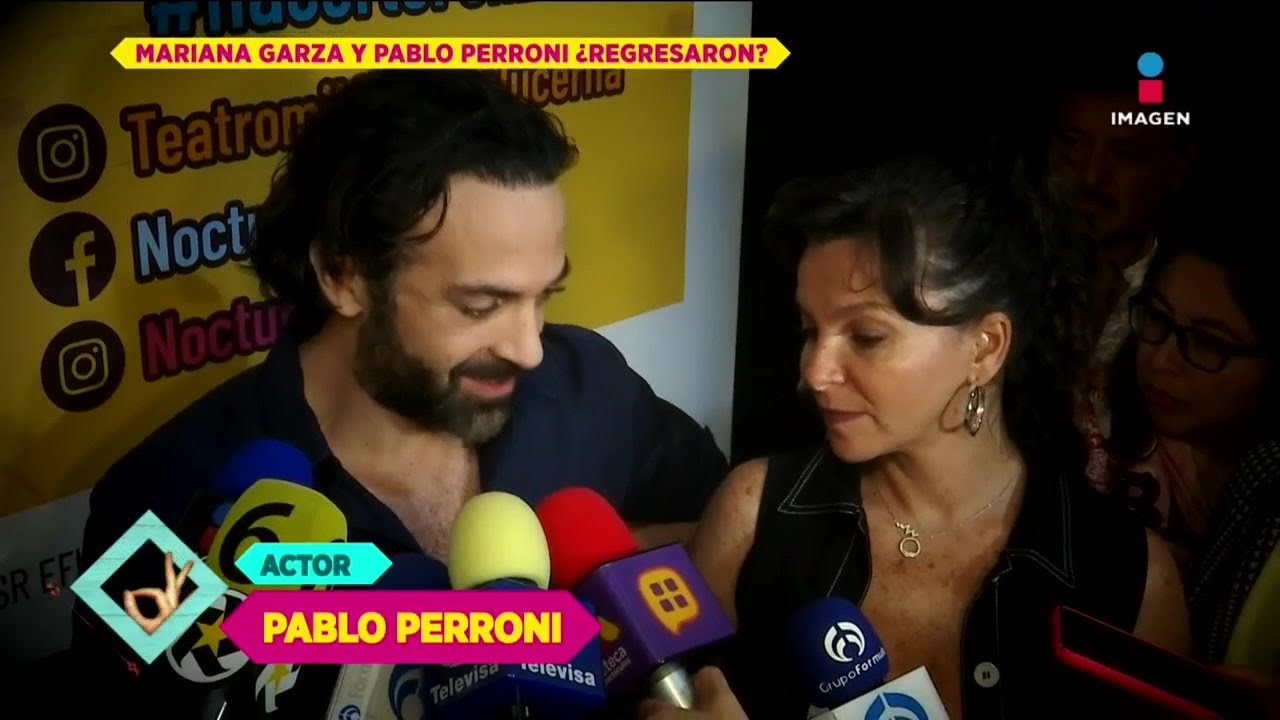 Mariana Garza y Pablo Perroni siguen trabajando juntos tras separación | De Primera Mano