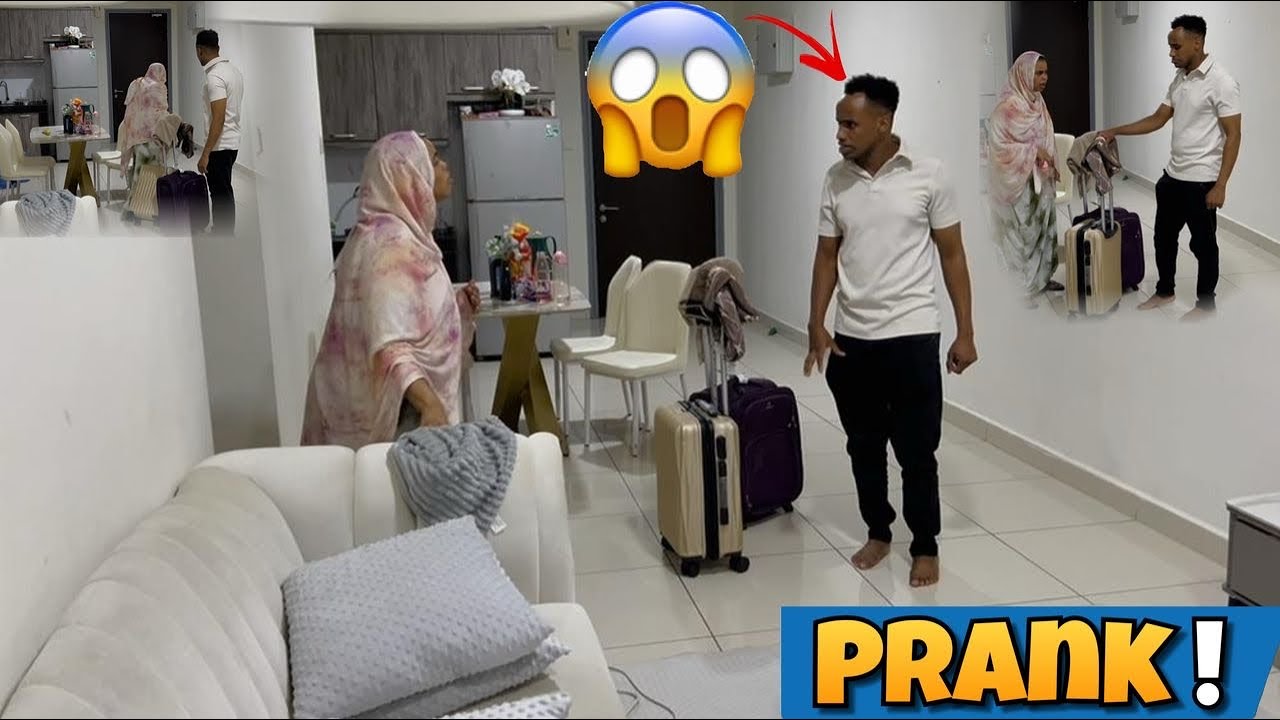 MUUSE OO SEQ DHEXE BANAANKA U SARAY DAGAALKA ADUUNKA// PRANK