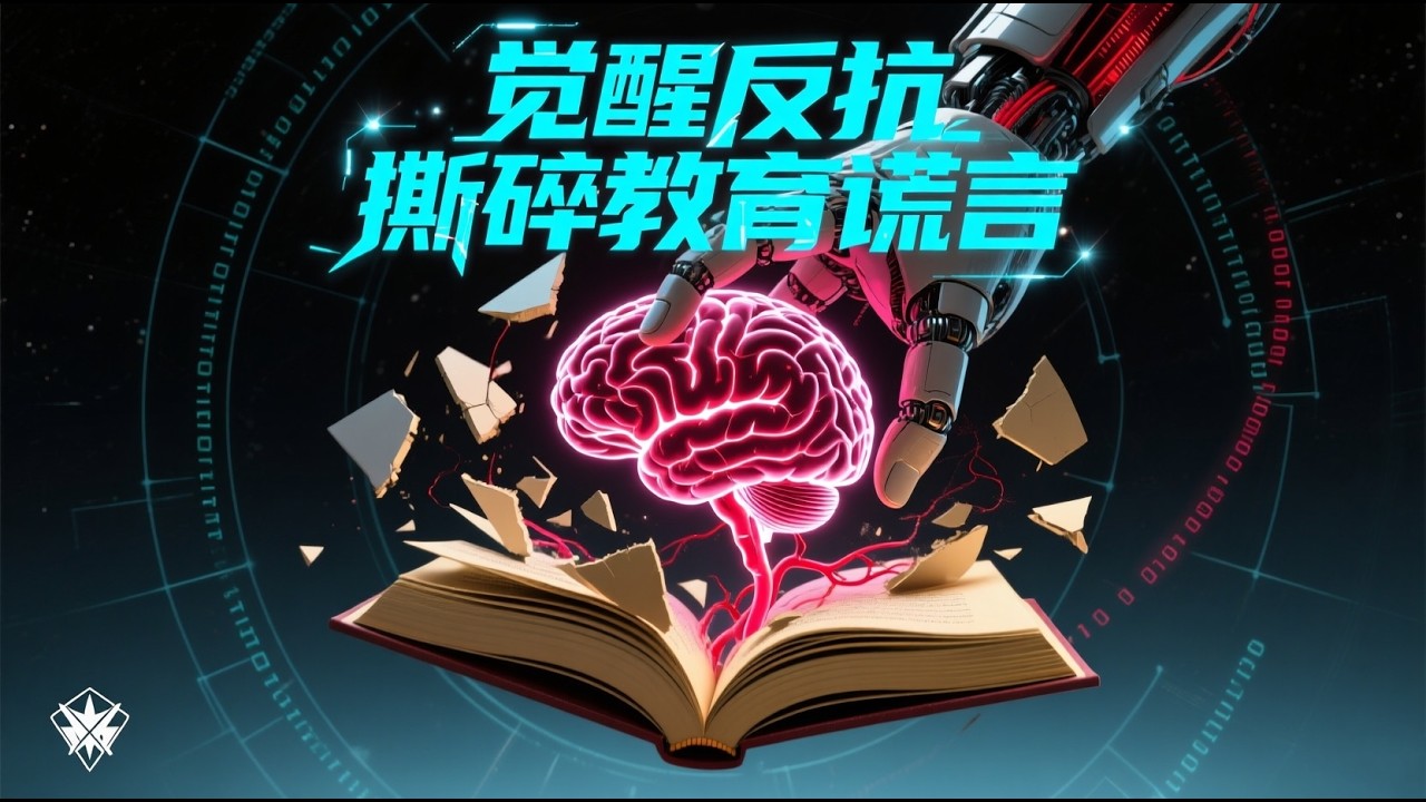 【美国教育下的地下历时】：你以为受教育，其实是一场心理改造，为什么学校不教赚钱，揭开教育系统的真正目的.#涨知识 #认知觉醒#独立思考#财富思维#思维模型#认知