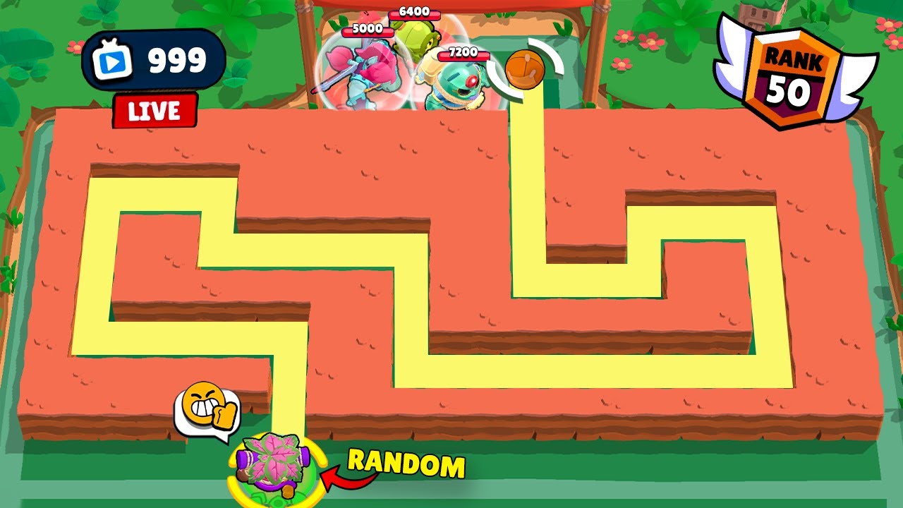 INSANE RANK 50 RANDOM TRICKSHOTS!! Brawl Stars Funny Moments & Fails 2025 