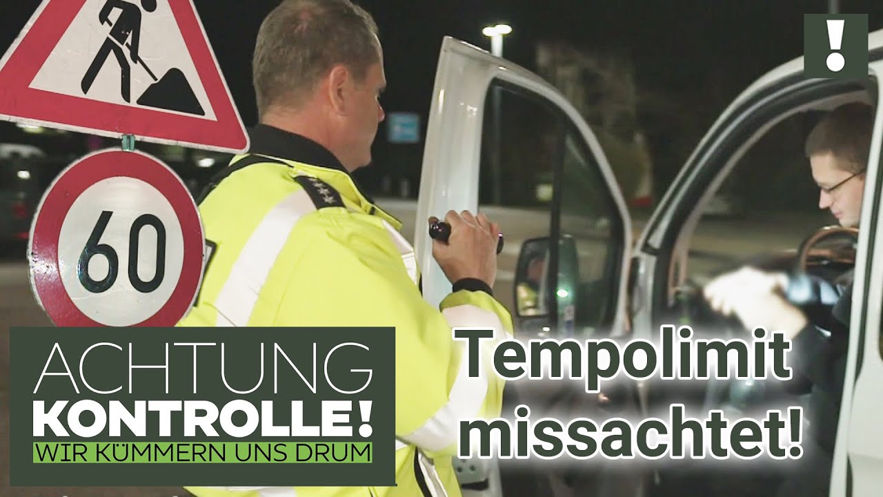 49 km/h SCHNELLER, als erlaubt! Tempolimit 60 IGNORIERT? | Achtung Kontrolle