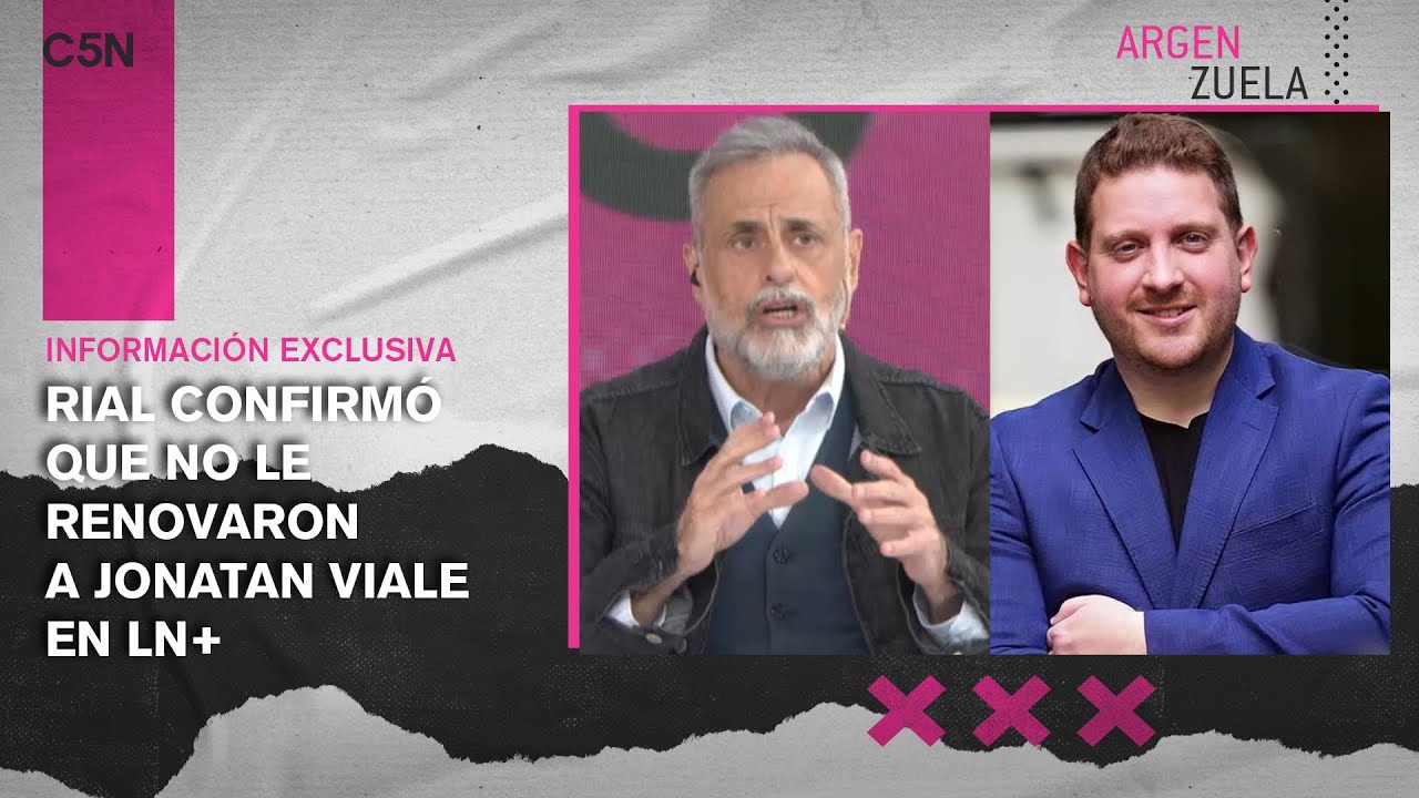 RIAL confirmó que NO LE REVONARON el CONTRATO a JONATAN VIALE en LN+