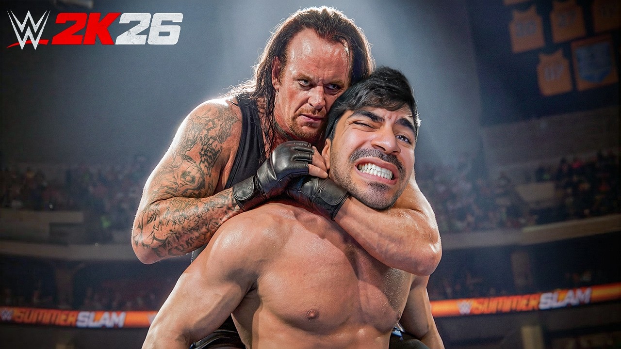 واجهت الاندرتيكر و جلدني 😱❌ - WWE 2K26