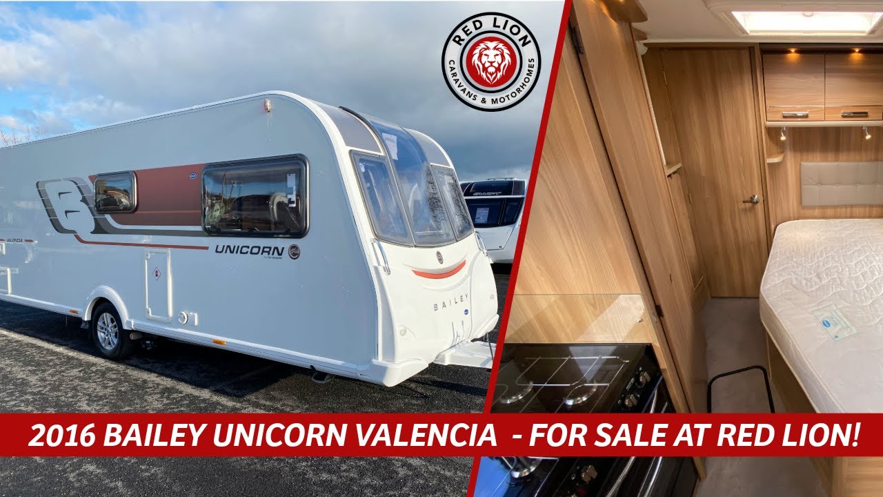 2016 BAILEY UNICORN VALENCIA LUXURY CARAVAN TOUR - FOR SALE AT RED LION!