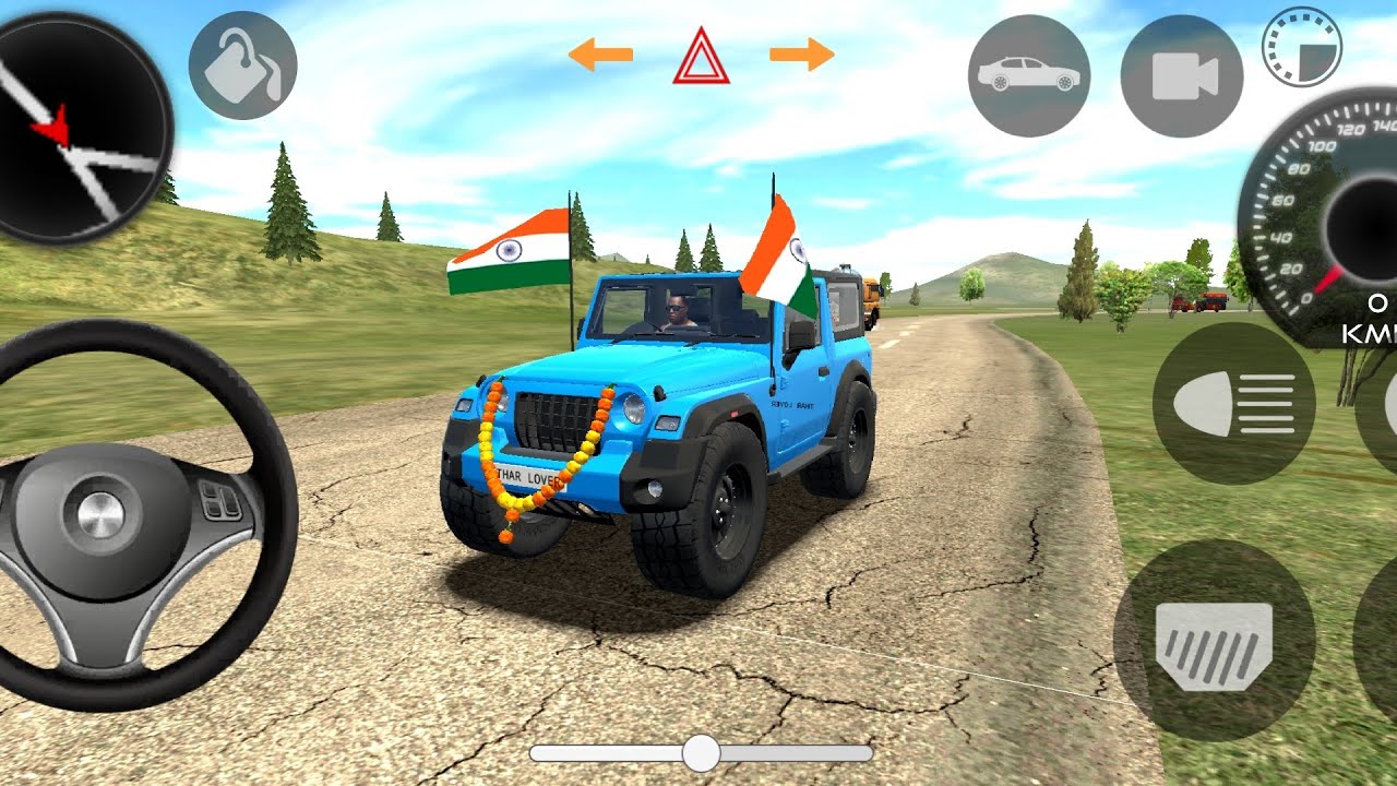 Modified Mahindra Thar Car Games: Indian Cars (Gadi Wala Game) - Car Game Android Gameplay 2026